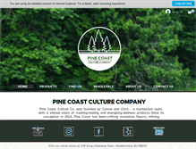 Tablet Screenshot of pine-coast.com